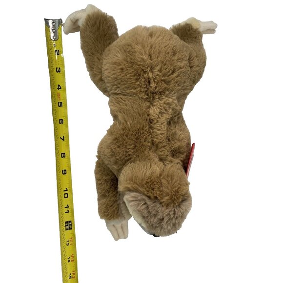 FAO Schwarz Giraffe Plush and Sloth Plush Adopt A Pet Plush Stuffed Toy 13" - Picture 8 of 13